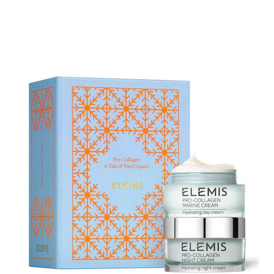 Подарочные наборы косметики Elemis Pro-Collagen a Tale of Two Creams Gift Set сказочный дуэт увлажнения кожи днем и ночью (77754853562)