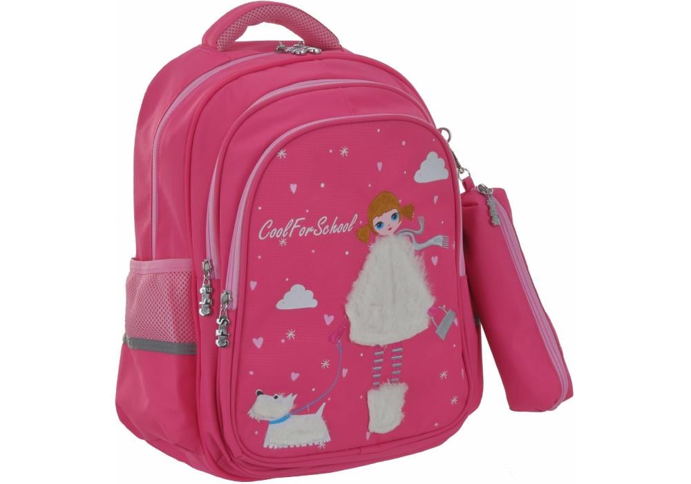 Рюкзак Cool For School 38,5х29х13,5 см Розовый (CF86832)