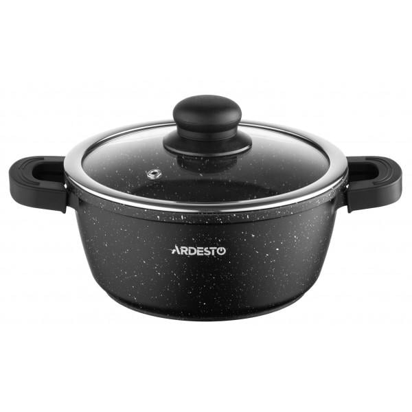 Каструля зі скляною кришкою Ardesto Gemini Anzio AR2418GE 1,8 л (173360)