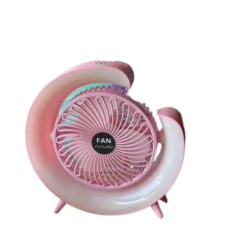 Вентилятор беспроводной поворотный аккумуляторный с led-подсветкой