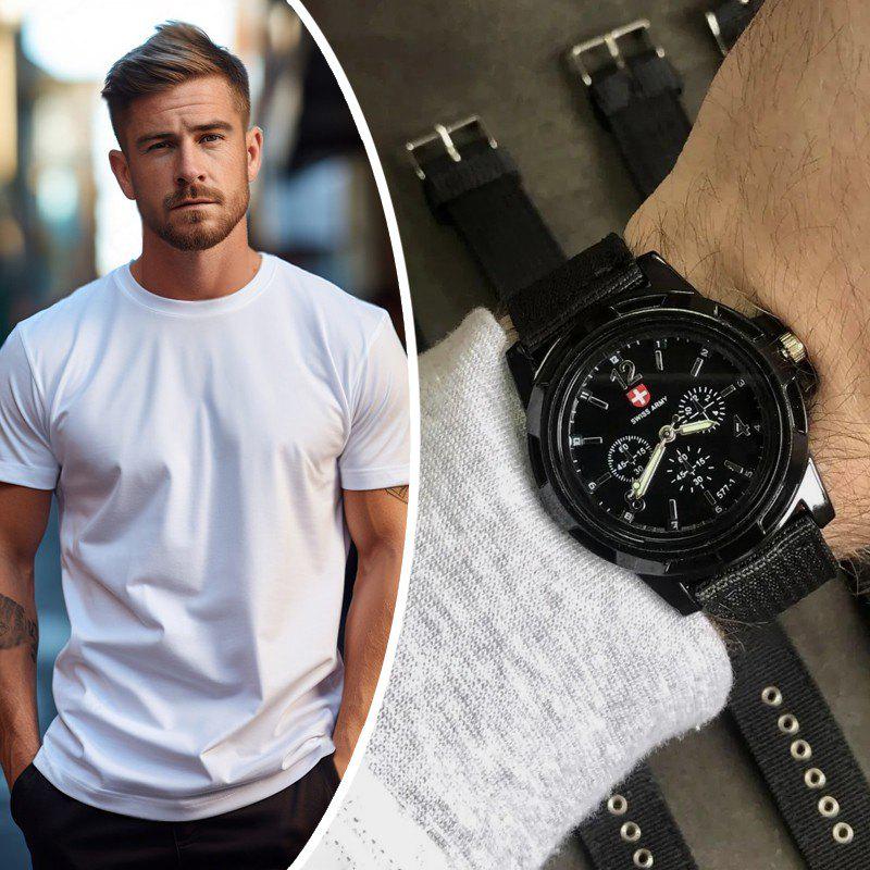 Наручний годинник чоловічий Genius Army та ліхтар LED з карабіном та магнітом (263f4dff) - фото 5 Наручний годинник чоловічий Genius Army та ліхтар LED з карабіном та магнітом (263f4dff) - фото 5