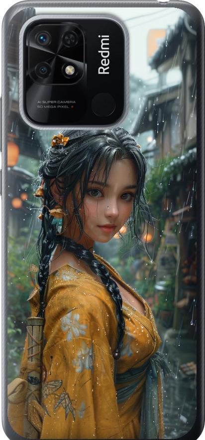 Чехол на Xiaomi Redmi 10C Anime-girl (6133u-2591-42517)