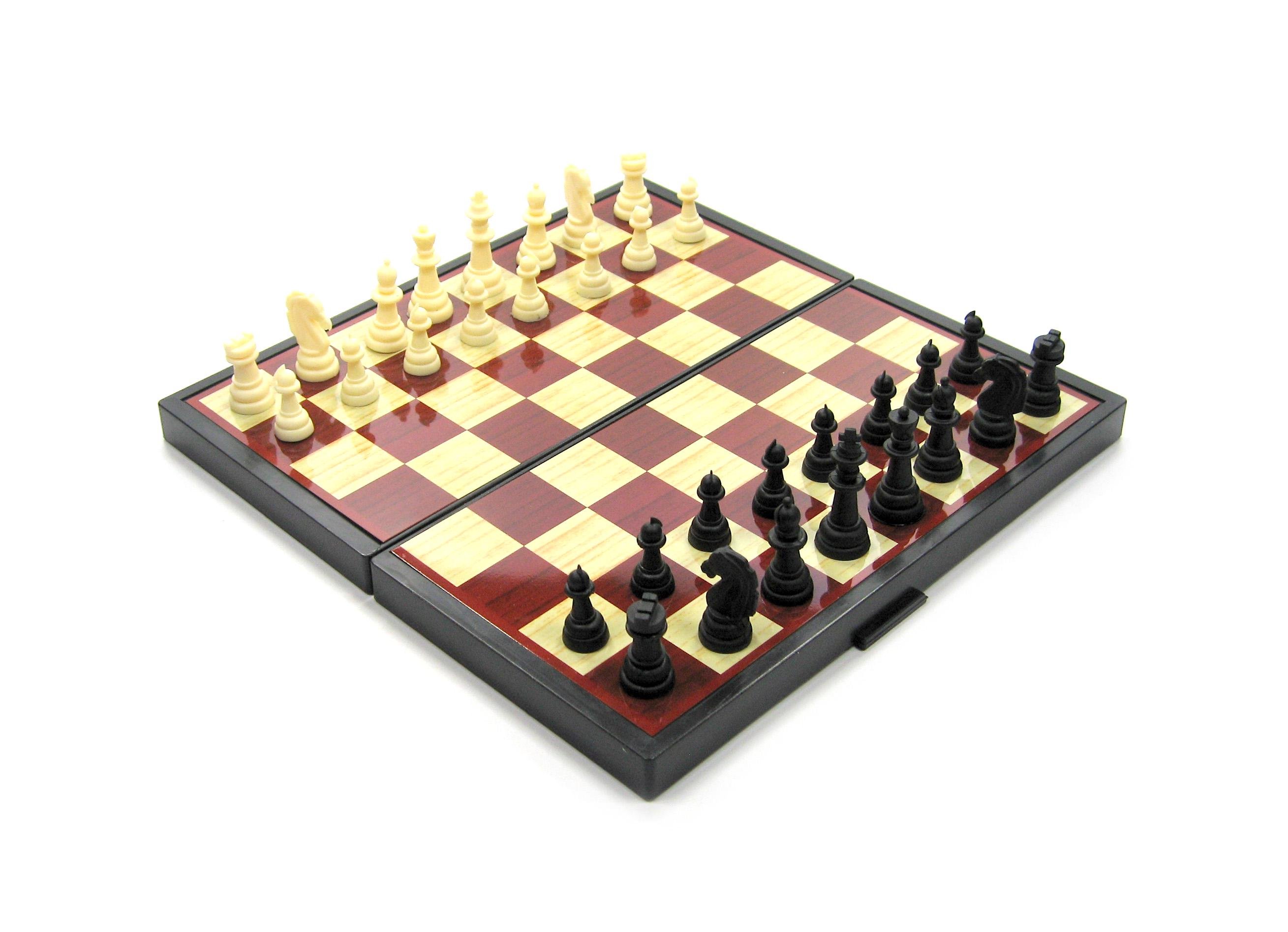 Шахи/шашки/нарди 9831 магнітні - фото 1