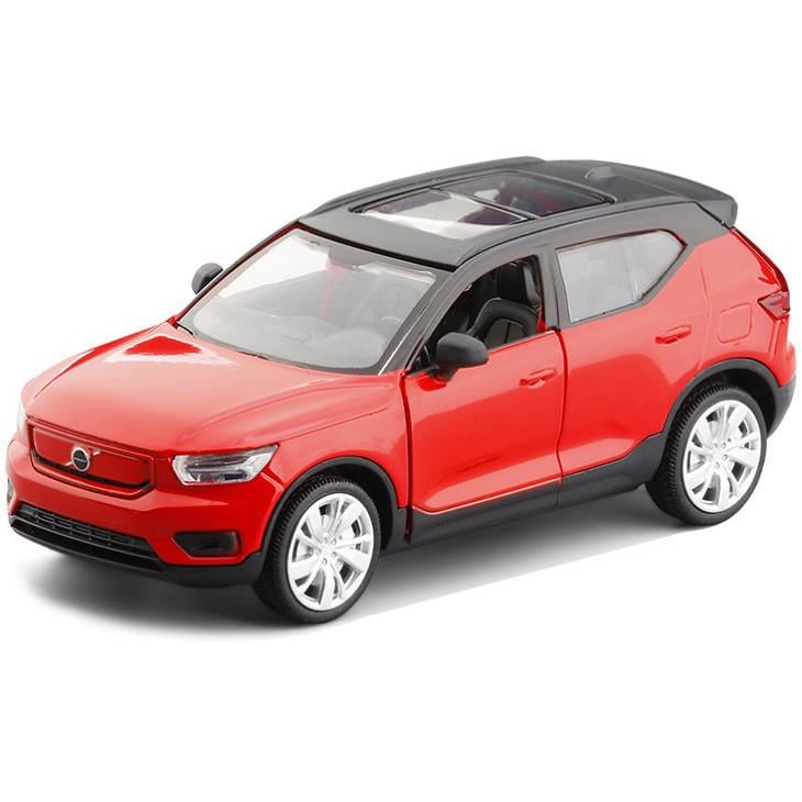 Игрушечная машинка-модель металлическая Автопром Volvo XC40 Recharge 1:32 Красный (28443644)