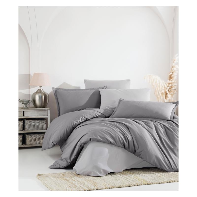 Комплект постельного белья Renovation of home Plain R Серый/Темно-серый Комплект постельного белья Renovation of home Plain R Серый/Темно-серый