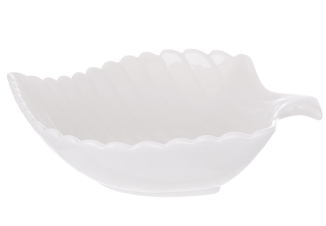 Набор салатников фарфоровых BonaDi в форме листа 28 см 2 шт. (988-427)