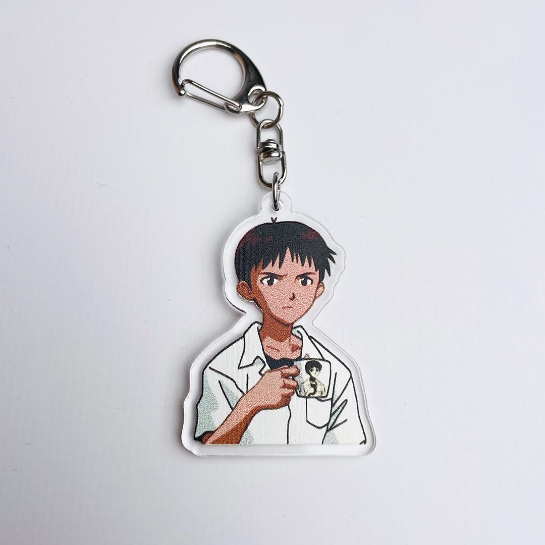 Брелок акриловий Evangelion Baka Shinji (00000002611)