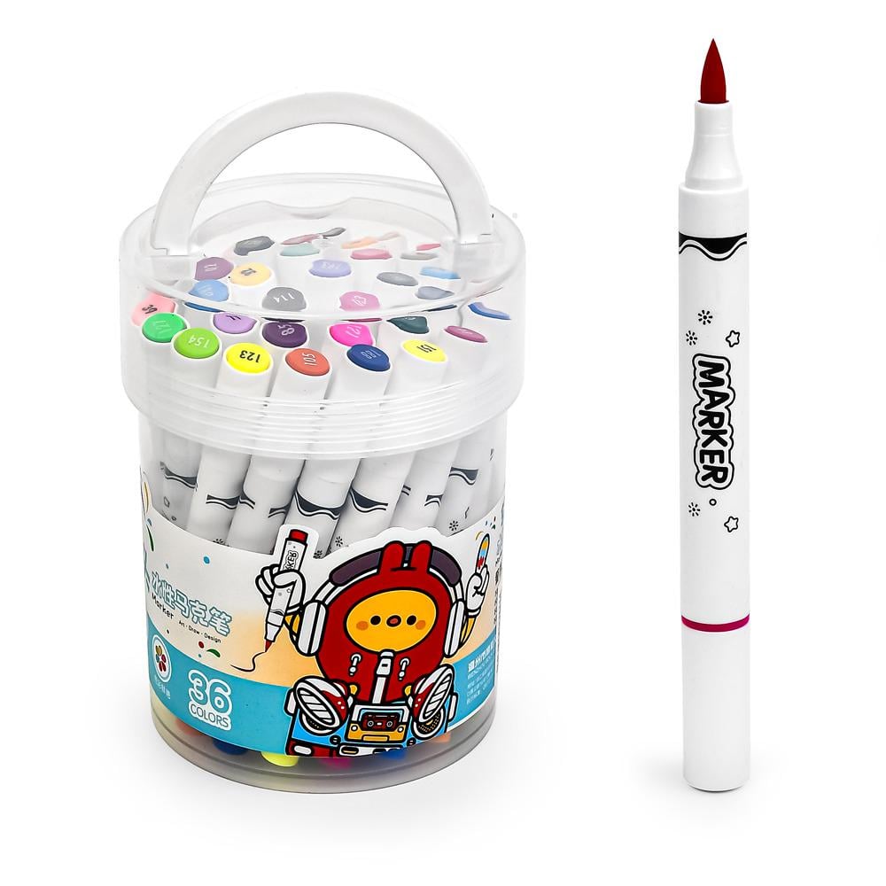 Фломастеры-кисти WW00044 36 цветов