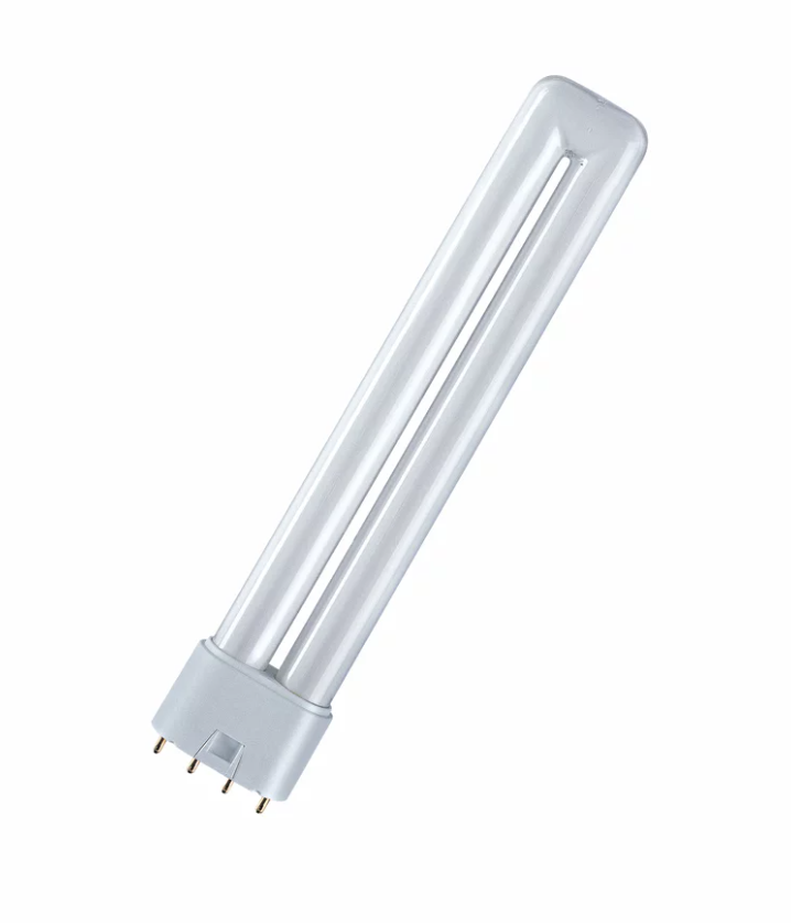 Лампа люминесцентная OSRAM DULUX L компактная 55W 101V 3600lm 5400K 2G11 538x17,5 мм U-образная (4050300321400)