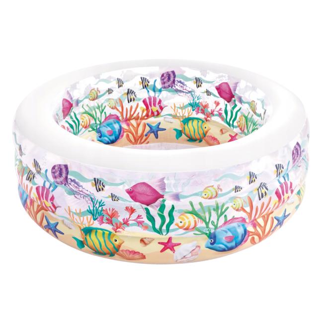Басейн дитячий Intex Корал з надувним дном 152х56 см 360 л (28265575)