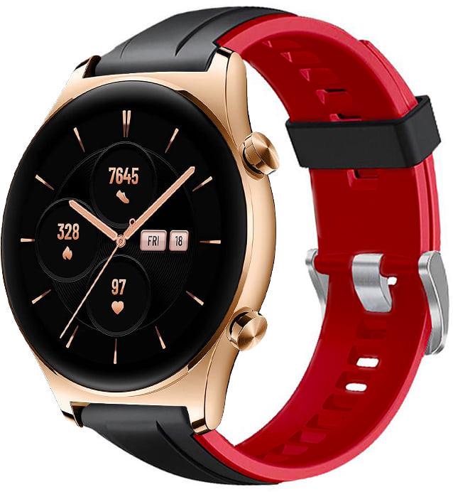 Ремешок Coholl для Honor Watch GS 3 Black Red (39623-44)