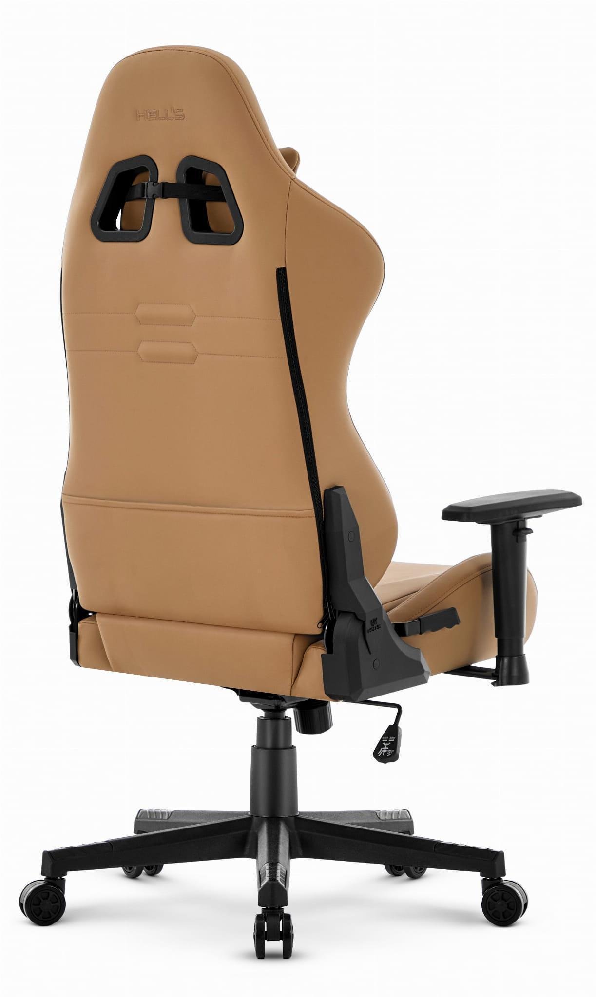 Комп’ютерне крісло Hell’s HC-2000 екошкіра Brown (5907196011634) - фото 5 Комп’ютерне крісло Hell’s HC-2000 екошкіра Brown (5907196011634) - фото 5
