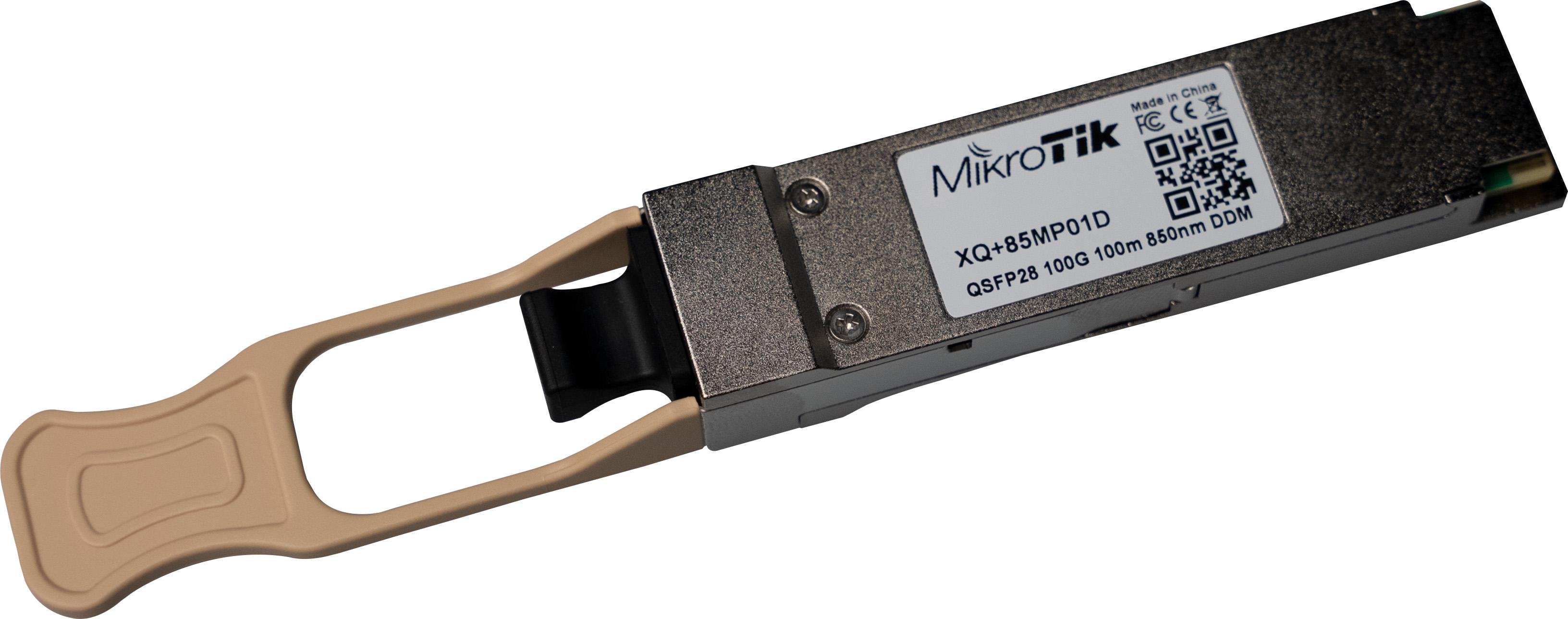 Интерфейсный модуль MikroTik QSFP+/QSFP28 850 нм (XQ+85MP01D)