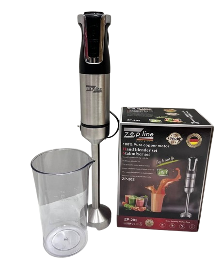 Блендер ZepLine ZP-202 1500 Вт Черный (43270-ZP-202_640)