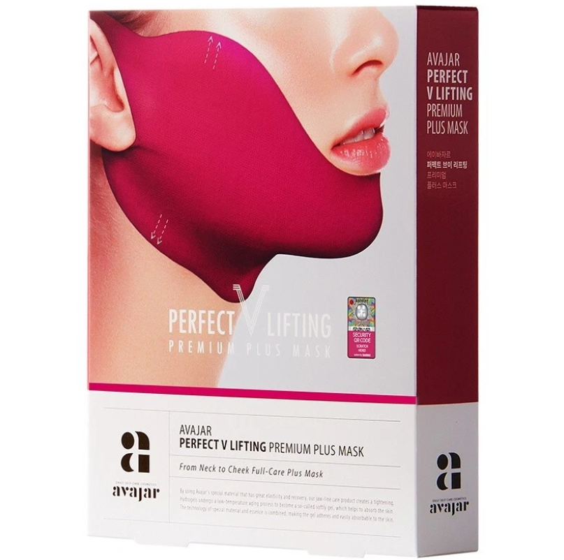 Маска для коррекции овала лица Avajar Perfect V Lifting Premium Mask 11 мл