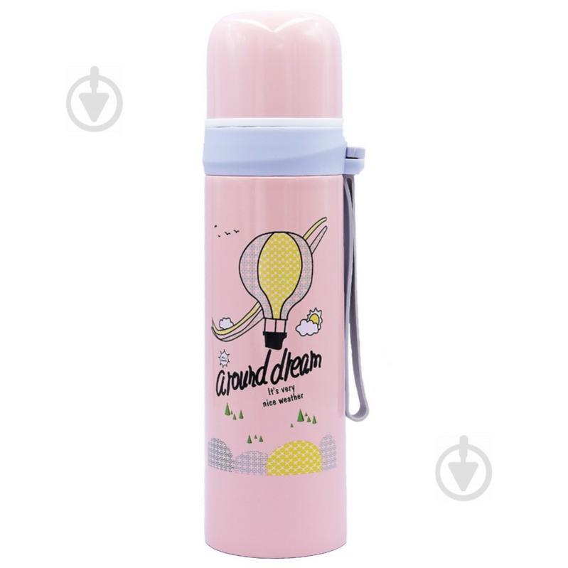 Термос стальной SP-Planeta 500ml A round dream 2365 Розовый