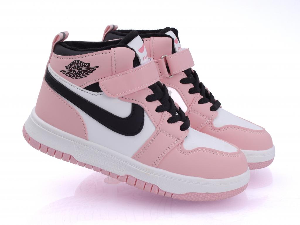 Ботинки осенние для девочек 037 р. 37 Розово-белый