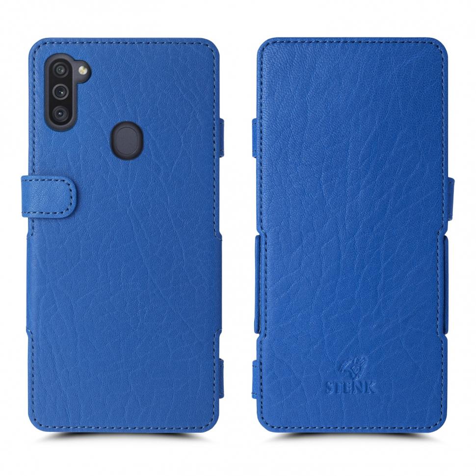Чохол книжка Stenk Prime для Samsung Galaxy M11 Ярко-синий (65619)