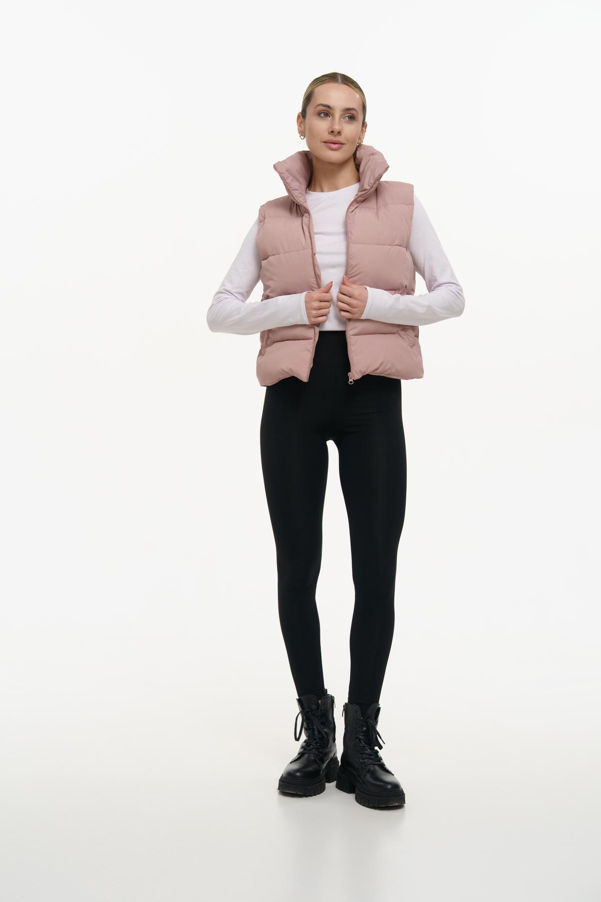 Жилетка жіноча укорочена Intruder Lola з утепленням M-L Пудровий (1343916509/4/2) - фото 8 Жилетка жіноча укорочена Intruder Lola з утепленням M-L Пудровий (1343916509/4/2) - фото 8