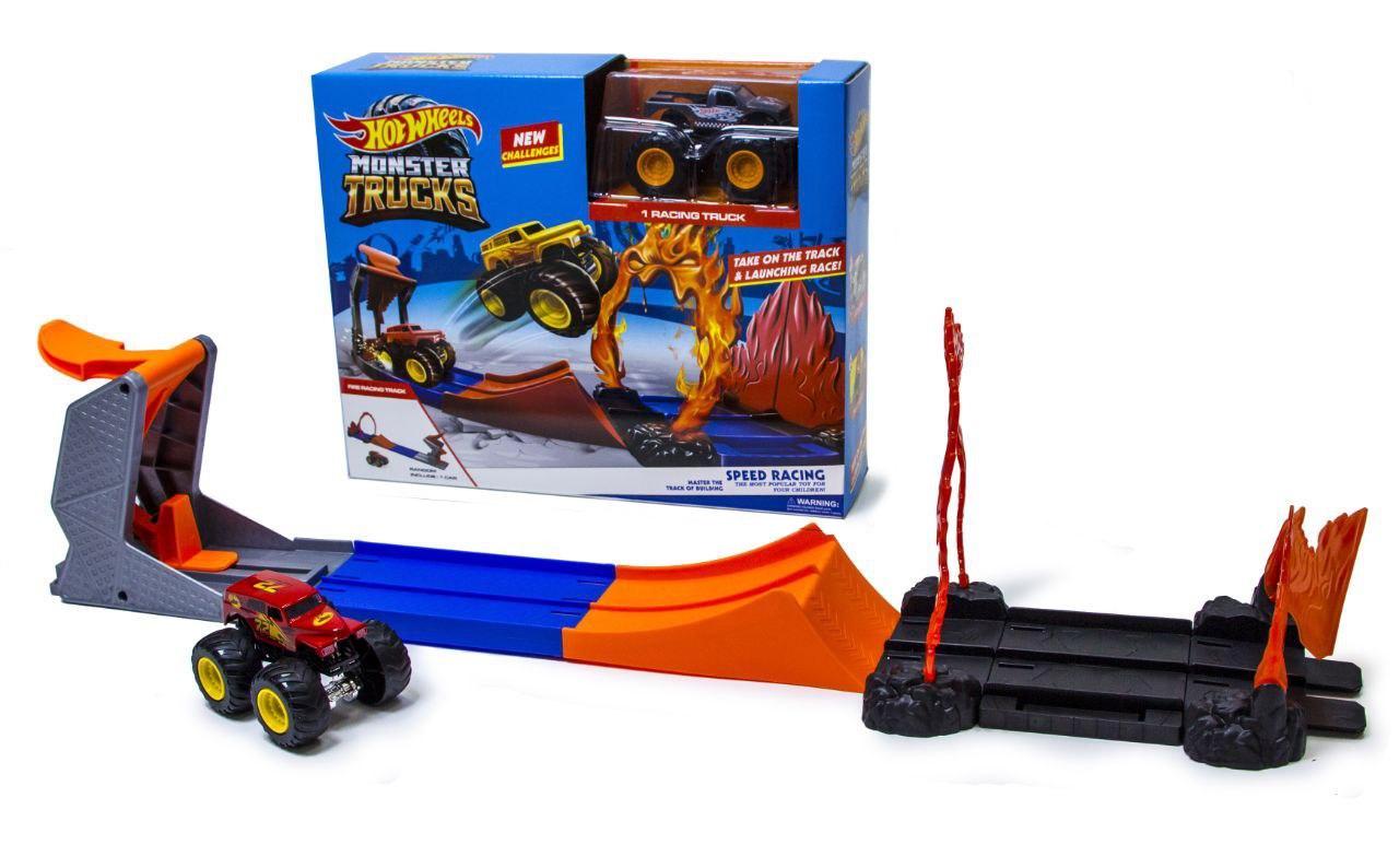 Ігровий набір автотрек Hot Wheel Вогняний Монстр 67 см (6611-2) - фото 5 Ігровий набір автотрек Hot Wheel Вогняний Монстр 67 см (6611-2) - фото 5