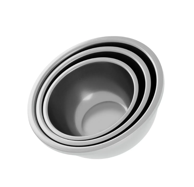 Набір мисок з нержавіючої сталі Krauff з кухонними приладдям та багатофункціональним подрібнювачем Chopper (55-333-372) - фото 4 Набір мисок з нержавіючої сталі Krauff з кухонними приладдям та багатофункціональним подрібнювачем Chopper (55-333-372) - фото 4