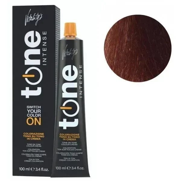 Крем-краска для волос тонирующая безамиачная Tone Intense Vitality's 6/4 Медный темный блондин 100 мл Крем-краска для волос тонирующая безамиачная Tone Intense Vitality's 6/4 Медный темный блондин 100 мл