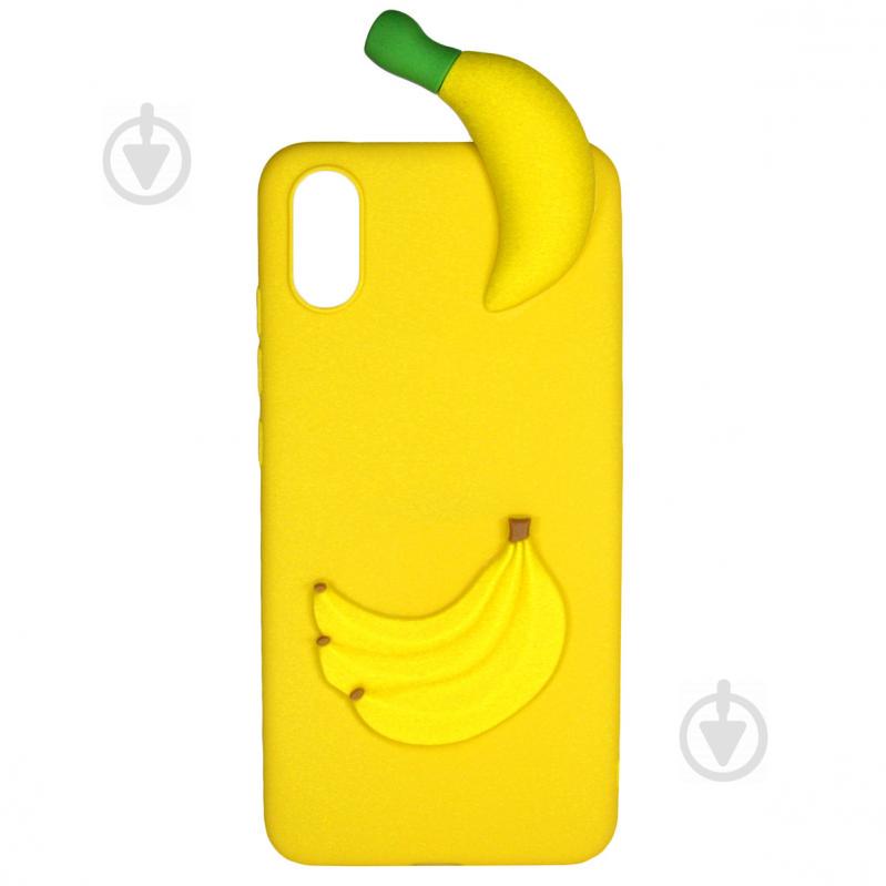 Чехол Cartoon Case 3D для Apple iPhone X / XS Бананы (arbc6417) - фото 1