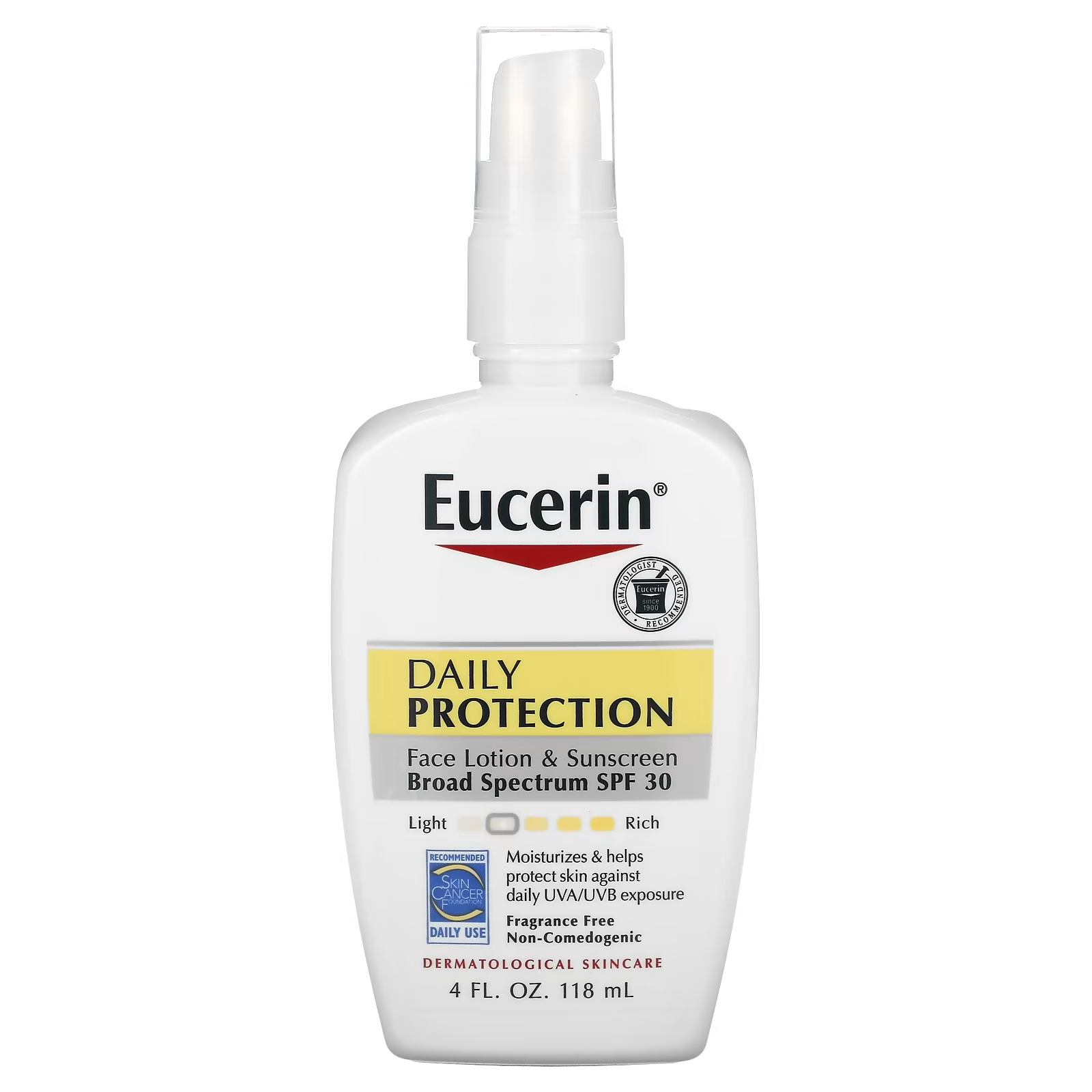 Лосьйон Eucerin SPF 30 захисний для обличчя без запаху 118 мл (EUC-63429)