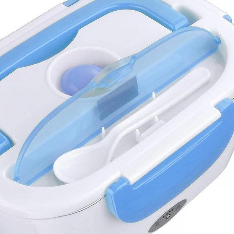 Автомобильный ланч-бокс с подогревом VJTech YS-001 12 В Синий (64) - фото 2