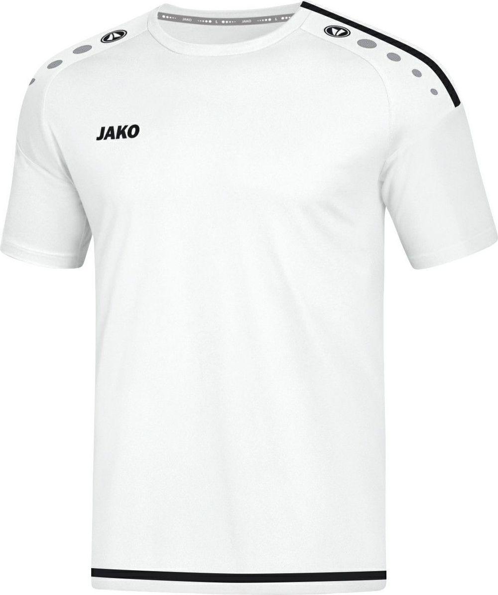 Футболка детская Jako STRIKER 2.0 4219-00 128 см Бело-черный Футболка детская Jako STRIKER 2.0 4219-00 128 см Бело-черный