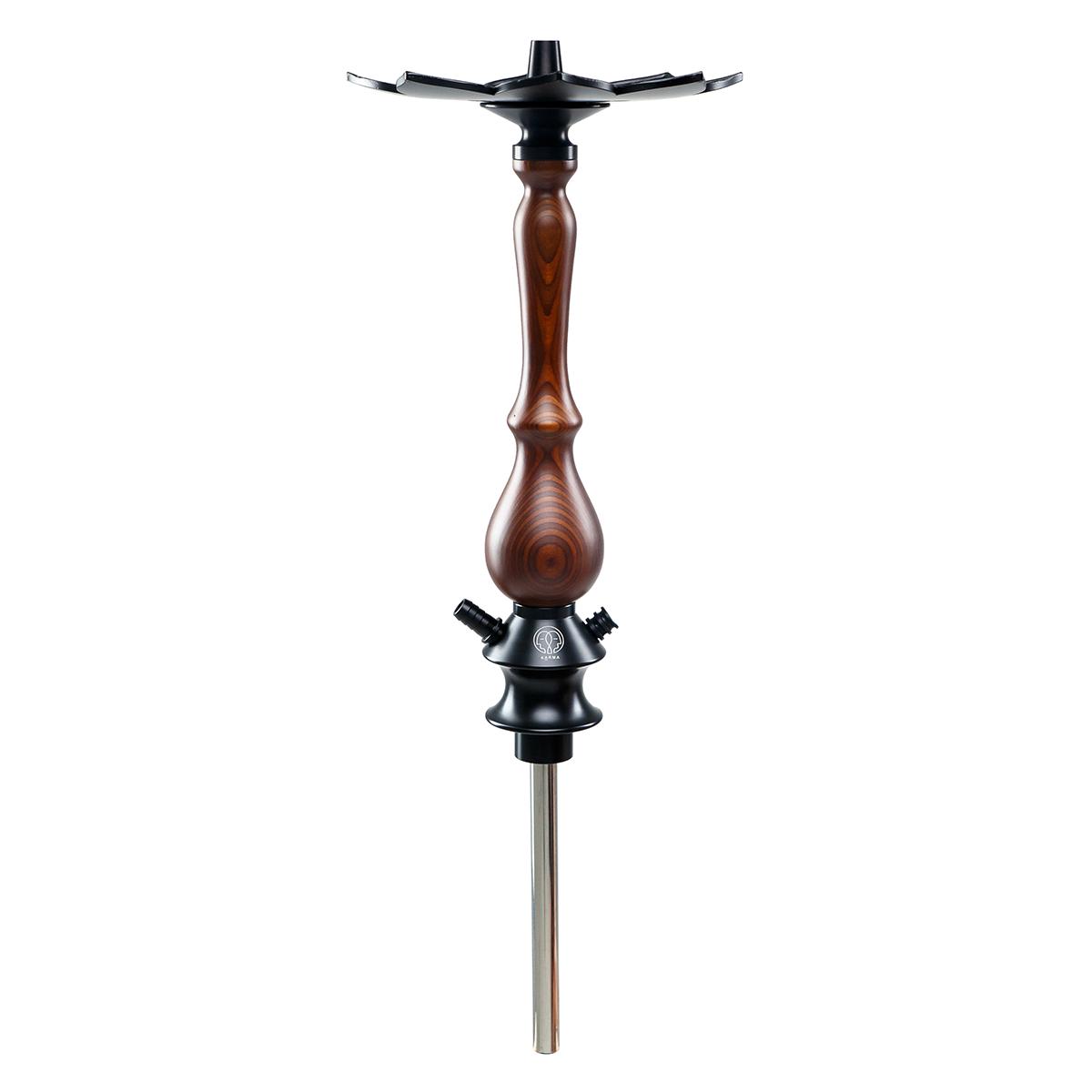 Кальян Karma Hookah 3.1 Brown колба Craft Black Matt - фото 3