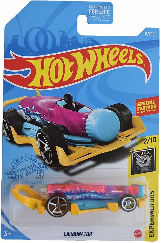 Машинка базовая Hot Wheels серии Experimotors 2/10-Carbonator Pink 2021