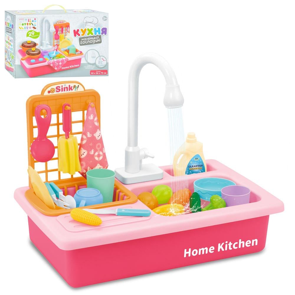 Детская кухня Limo Toy WD-Y42 мойка/посуда/продукты 20 предметов