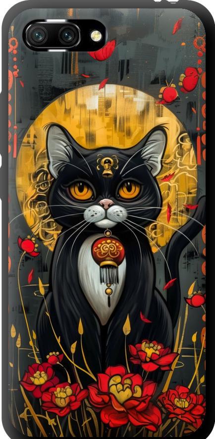 Чехол на Huawei Honor 10 China Cat (6134b-1496-42517)