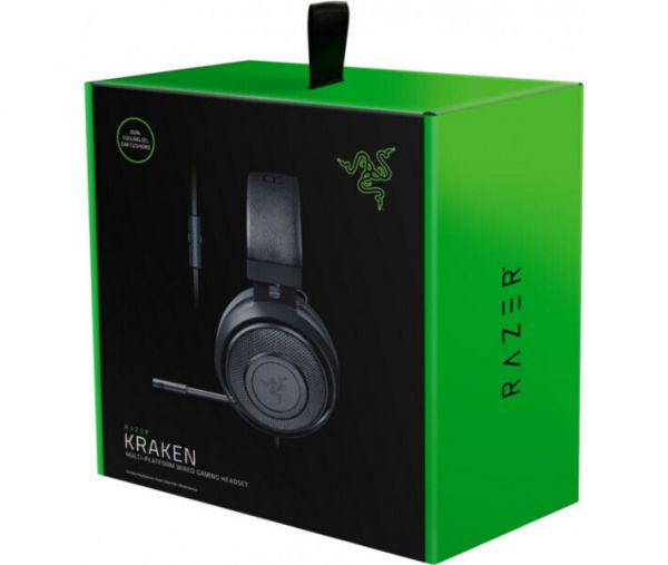 Наушники Razer Kraken Black (RZ04-02830100-R3U1) - фото 6