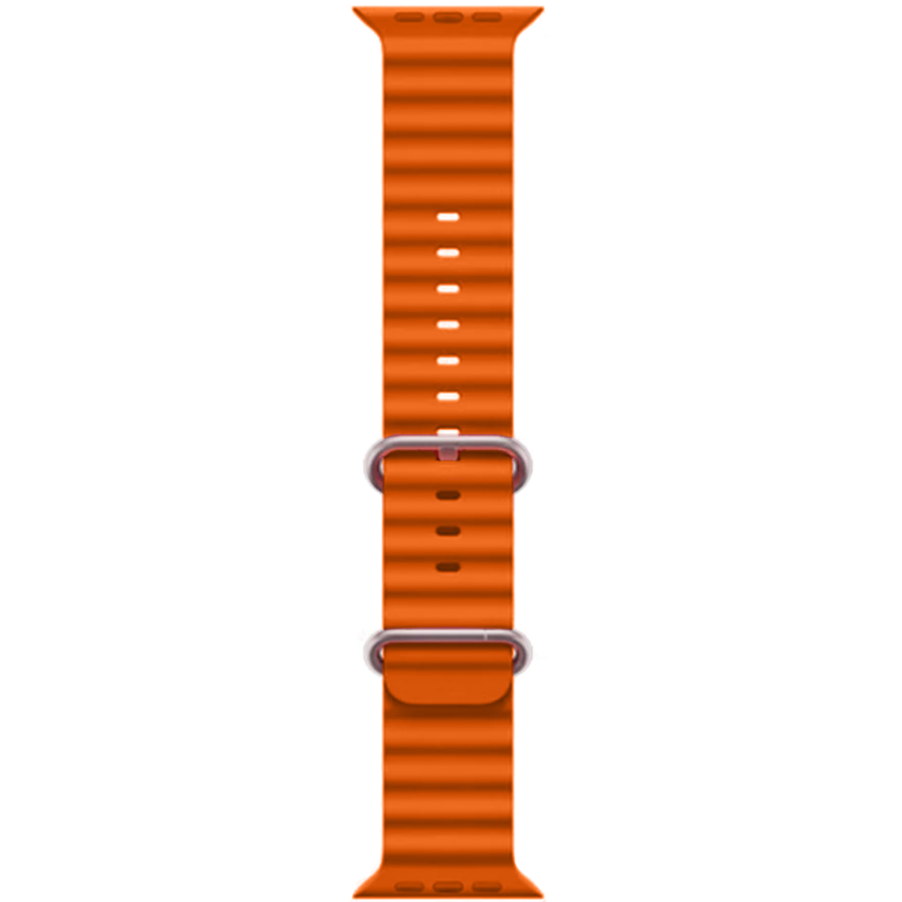 Силиконовый ремешок Apple Watch Ocean Band 49/45/44/42 mm, Orange (HC)