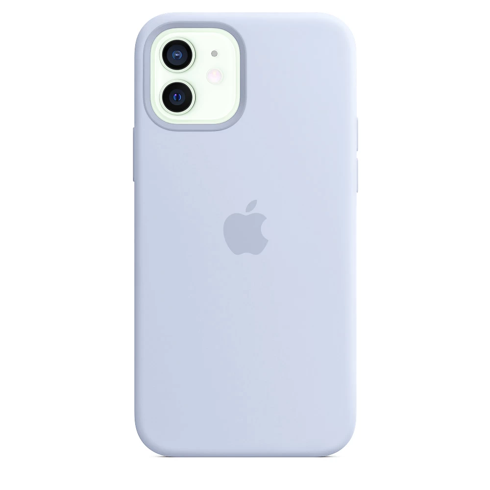 Силиконовый Чехол Накладка Silicone Case для iPhone 12 Mini Lilac - фото 1