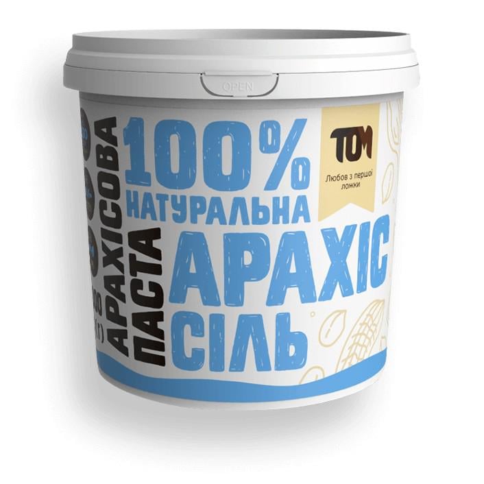 Арахисовая паста ТОМ соленая 1 кг