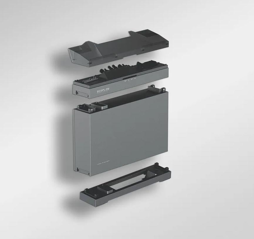 Блок подключения батарей к инвертору EcoFLow Power Ocean Junction Box до трех батарей 5 кВт (Base&Junction Box-P3-10kW-DE)