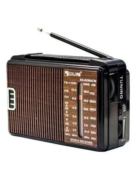 Радіоприймач Golon 5-ти хвильовий (RX-608)