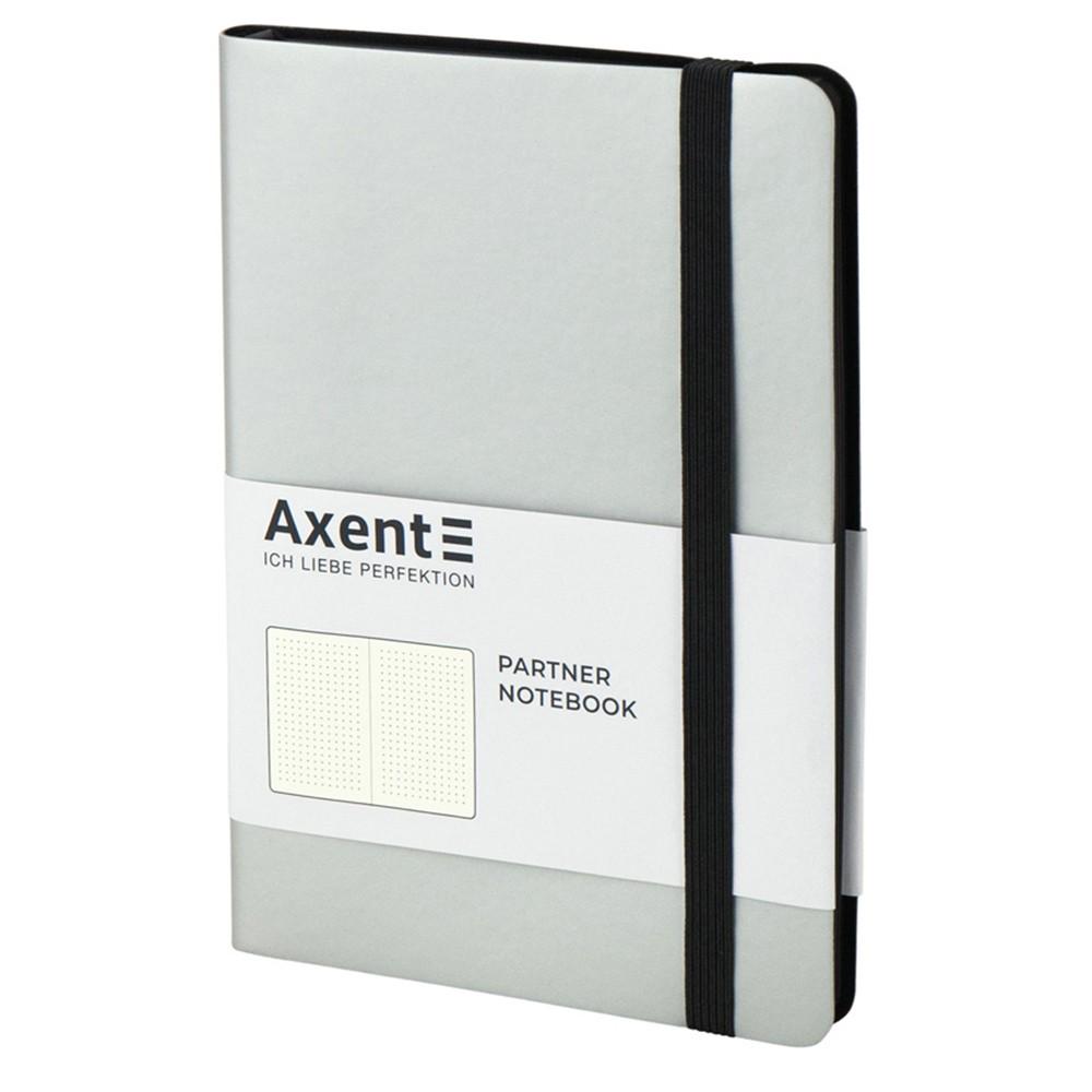 Записна книга Axent Partner Soft 125х195 Сріблястий (8312-34-A) - фото 2