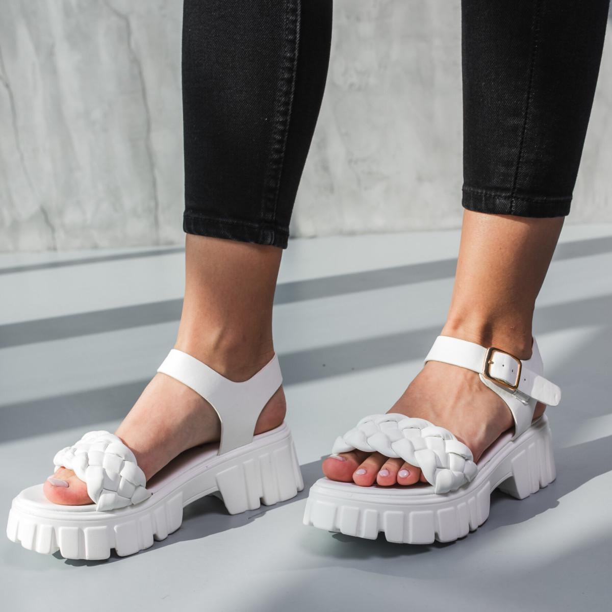 Сандалии женские Fashion Nata 3693 р. 38 24 см Белый