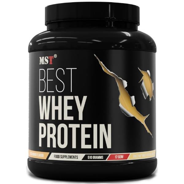 Протеин MST Nutrition Best Whey Protein 510 г 17 порций Mango Peach (000023618)