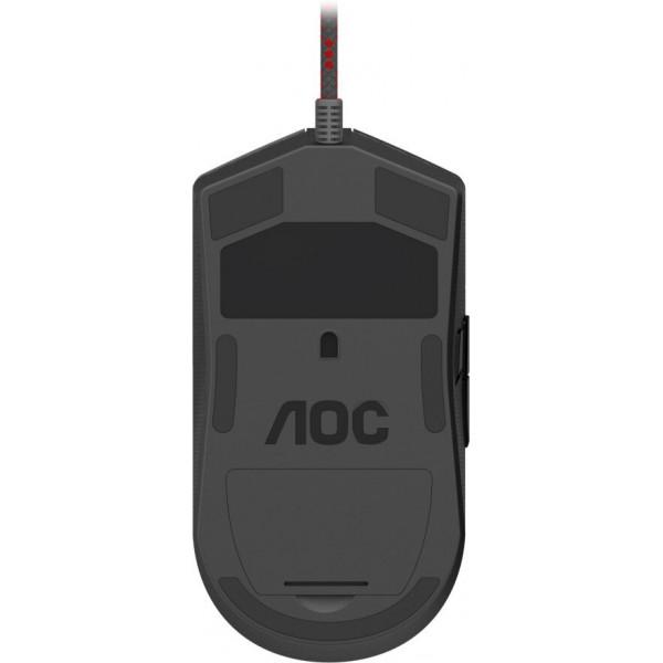 Мышь AOC AGON AGM700 RGB PMW3389 Черный (AGM700DRCR) - фото 5