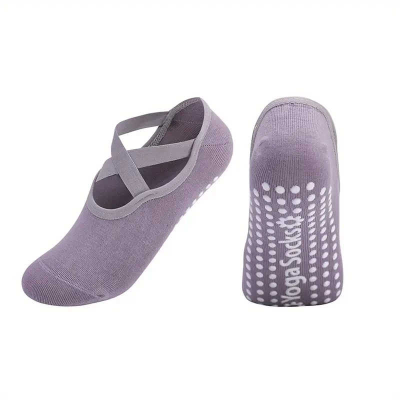 Носки для йоги и пилатеса Lakshmi Socks Лаванда (2480665906)