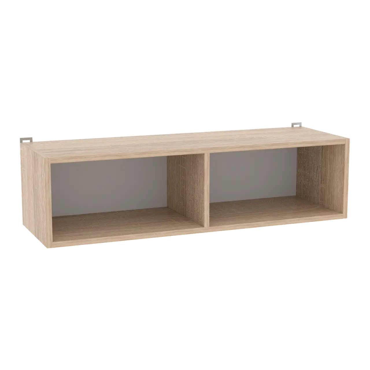 Полка навесная Континент Н9 95х30х25 см Дуб сонома