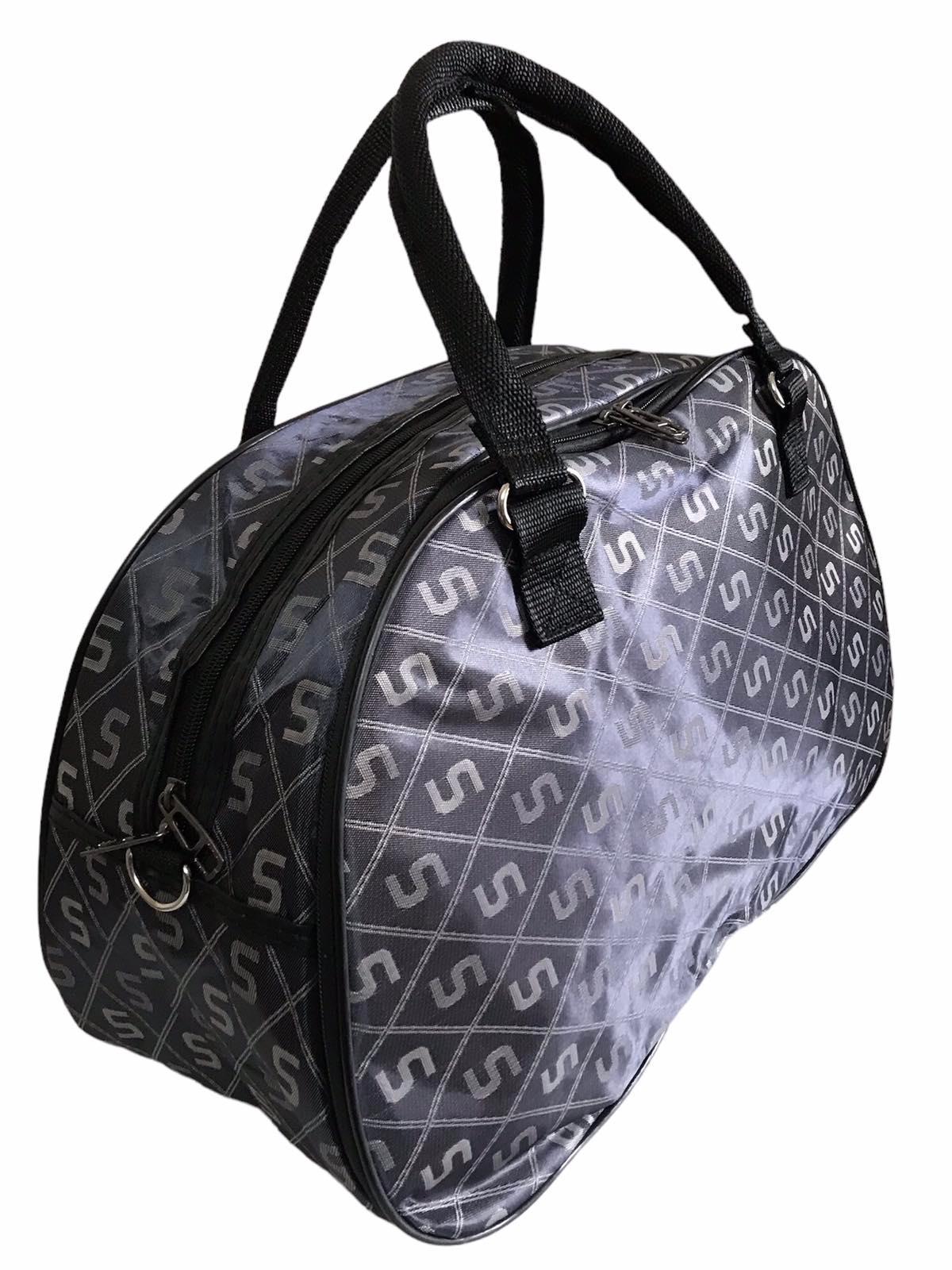 Сумка дорожная ручная кладь с длинным ремнем через плечо GB Темно-серый (2536) - фото 2