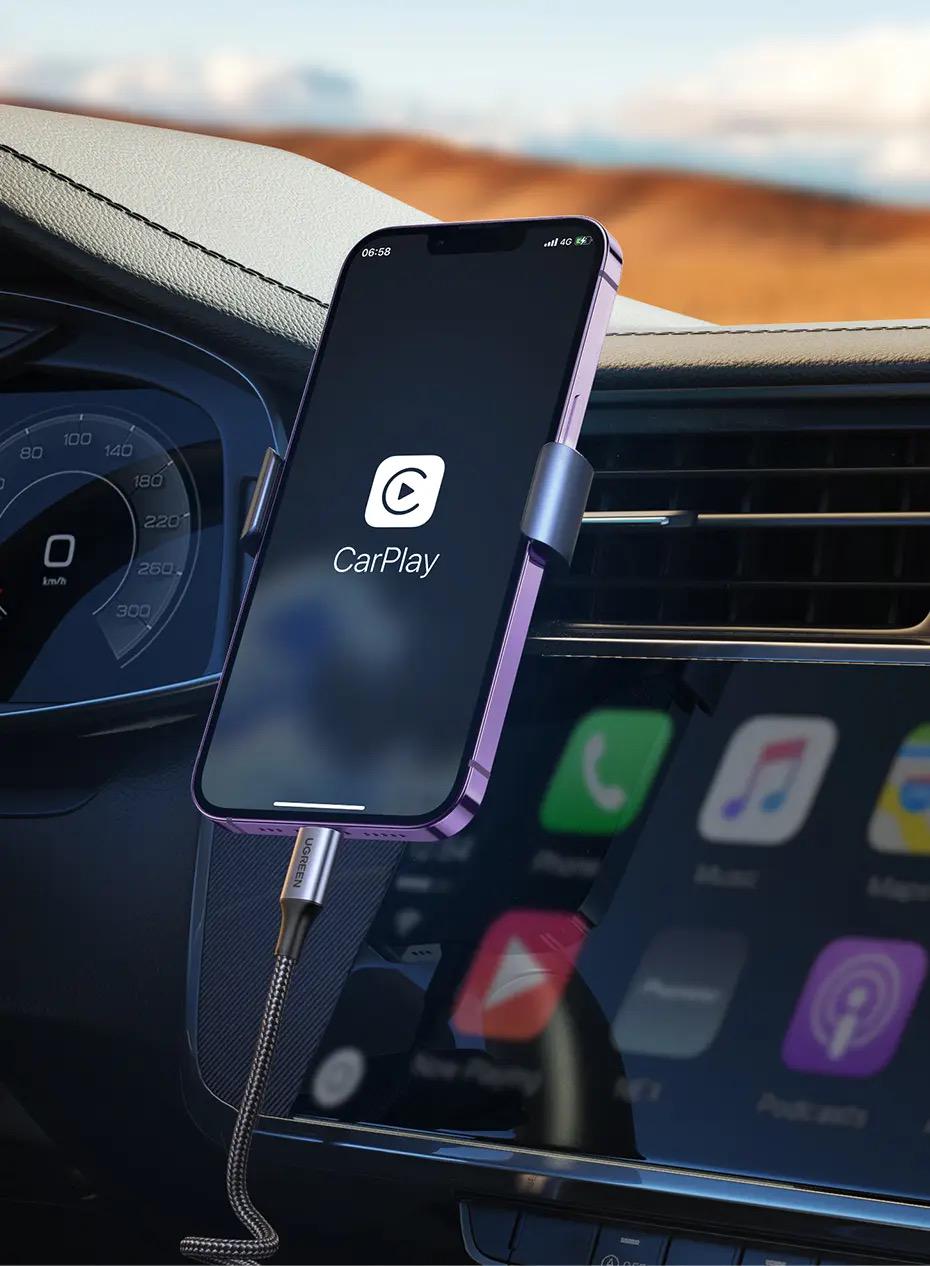 Кабель UGREEN US554 6A 100W USB-C to USB-C Чорний (90790) - фото 8