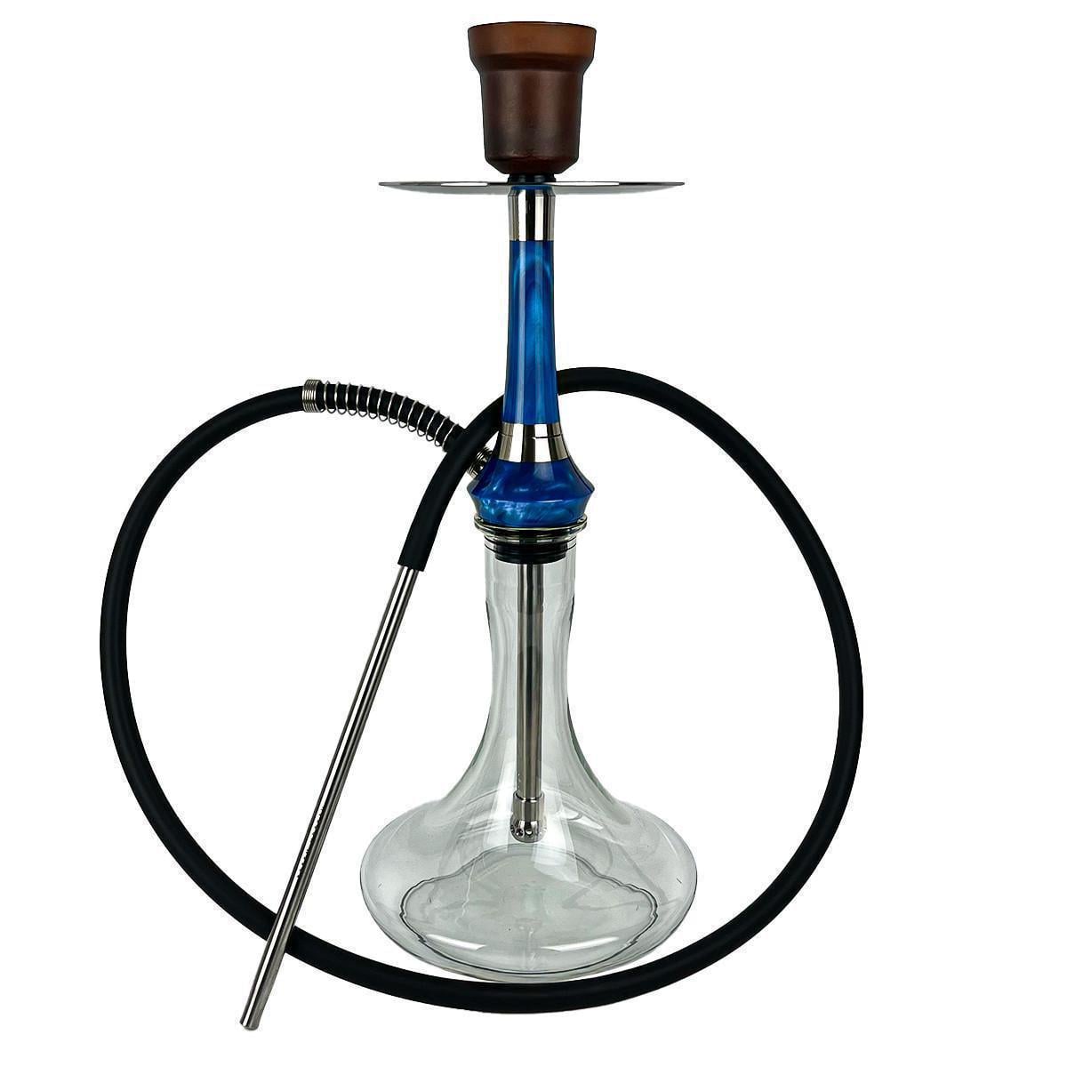 Кальян Totem Hookah Monolit Optima Ocean Blue Craft Clear
