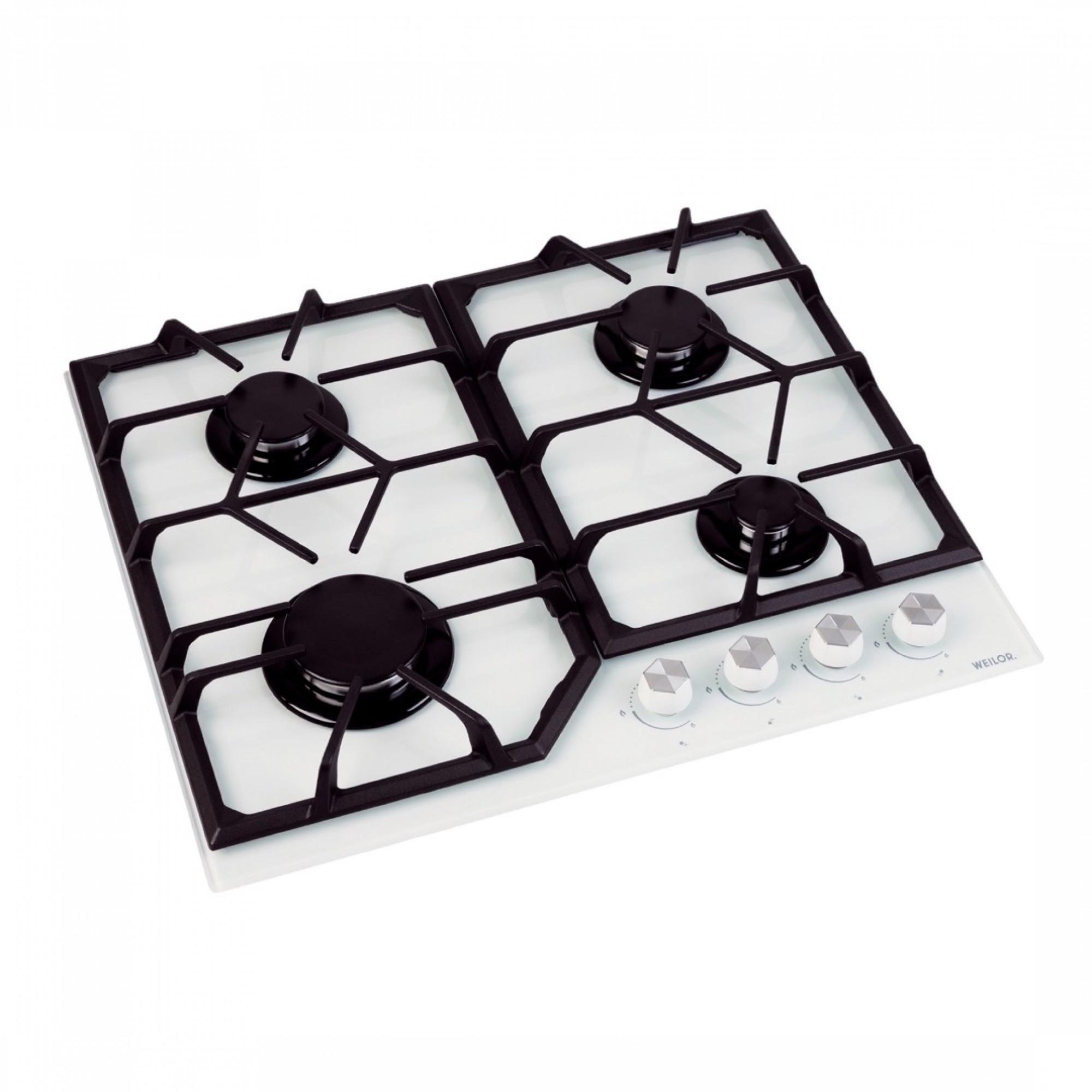 Варочная поверхность газовая WEILOR GG 604 WH - фото 3 Варочная поверхность газовая WEILOR GG 604 WH - фото 3